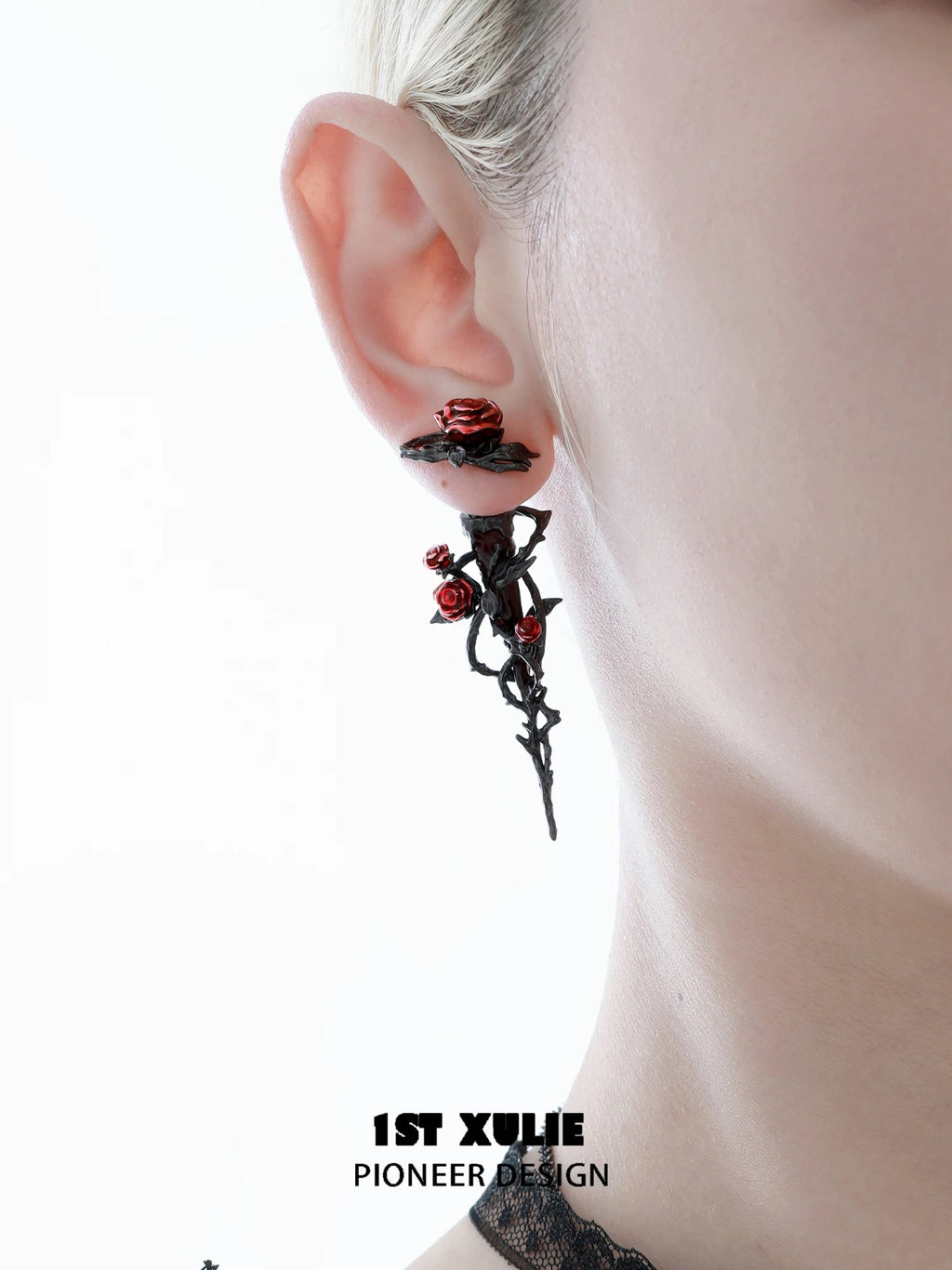 暮色蔷薇 - Twilight Rose A Bouquet Earrings