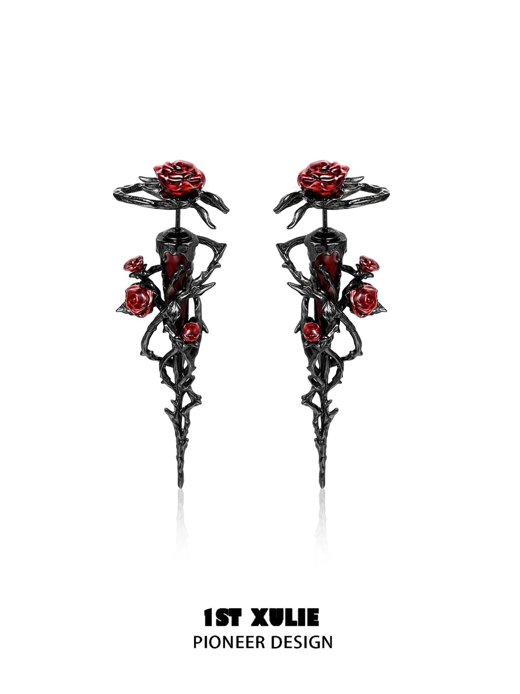 暮色蔷薇 - Twilight Rose A Bouquet Earrings