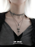 暗黑鸢尾 - Dark Iris - Antique Choker & Necklace