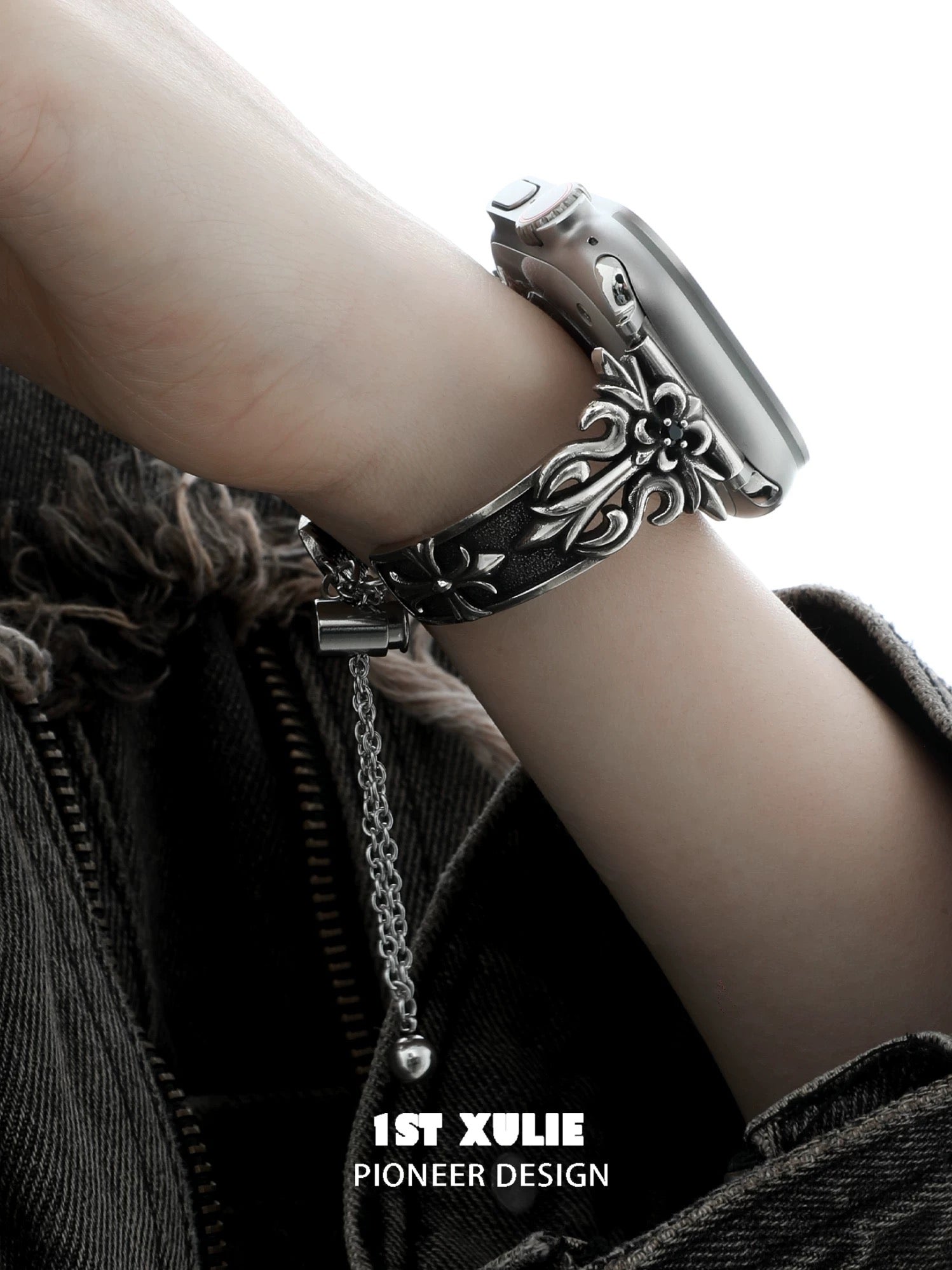 暗黑鸢尾 - Dark Iris - Apple Watch Strap