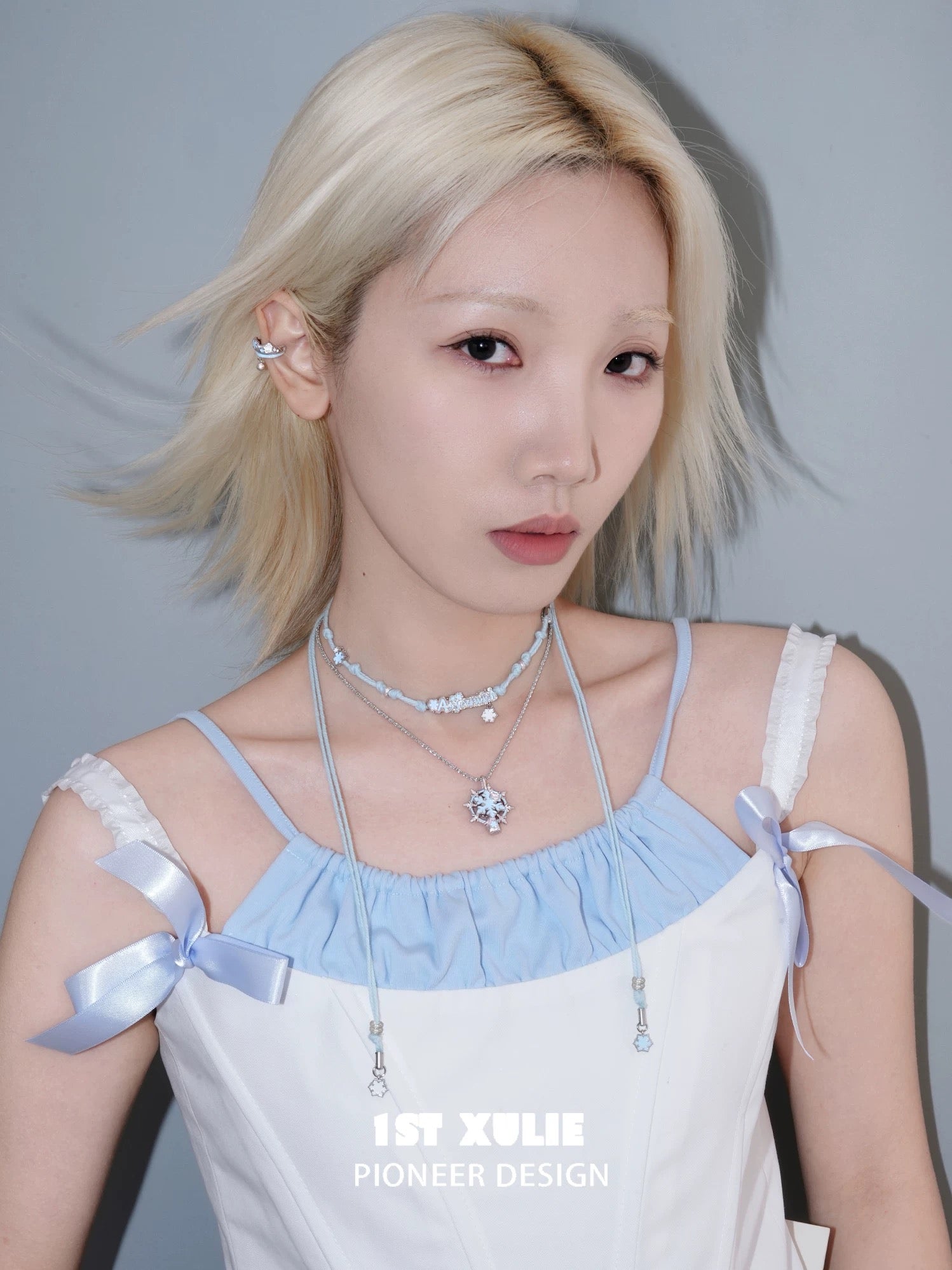 雪花貓咪 - Snowmelt Cat - Spinnable Pendant Necklace & Choker