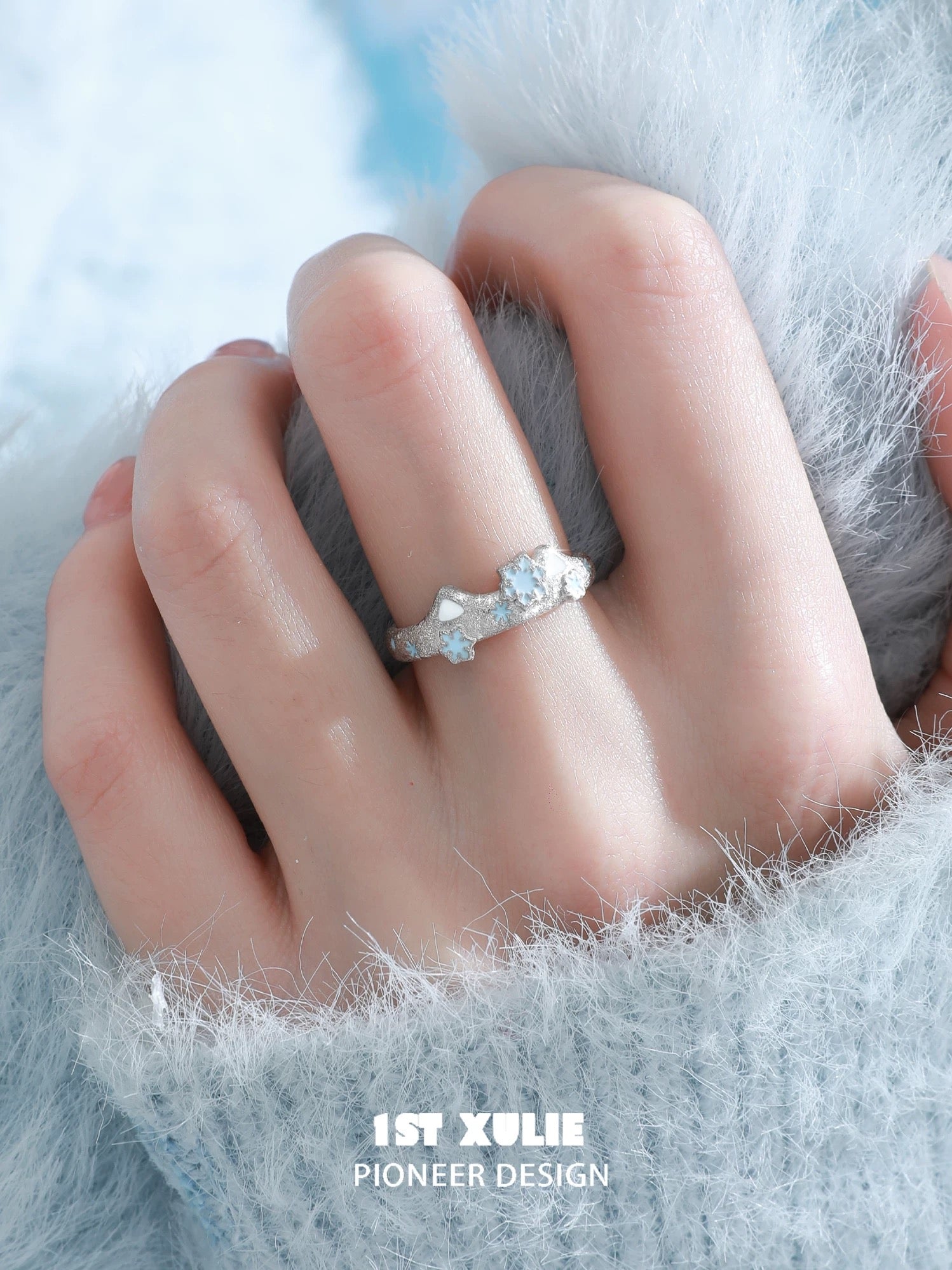 雪花貓咪 - Snowmelt Cat - Couple Rings