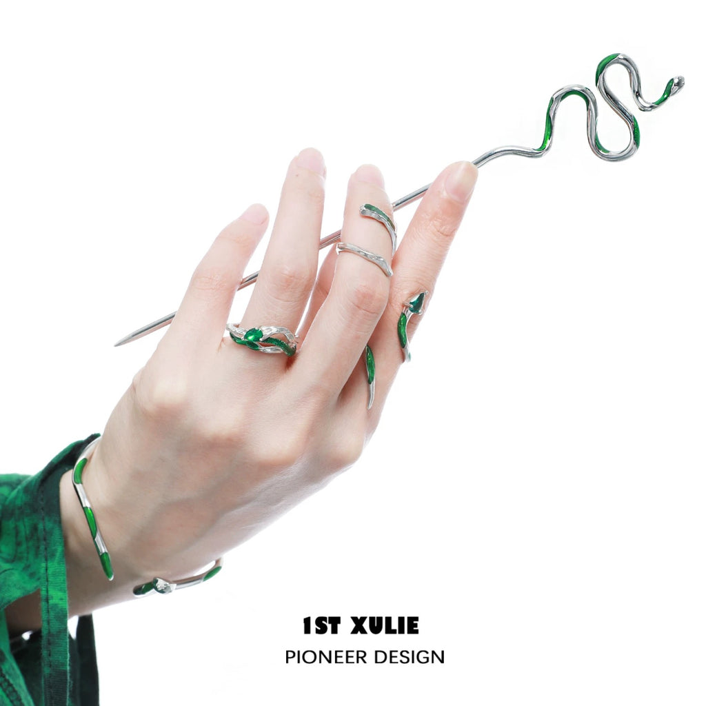 灵蛇 - Serpent Spirit - S925 Silver Snake Rings