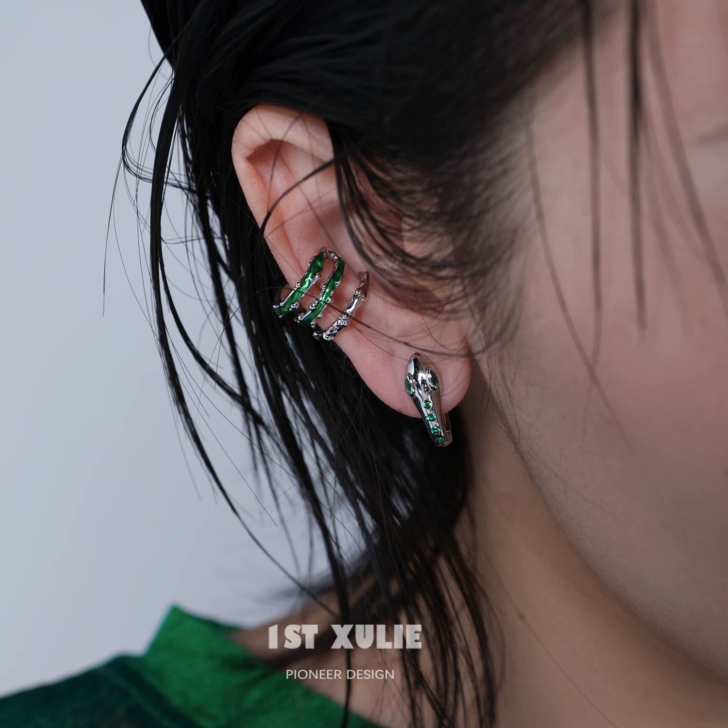 灵蛇 - Serpent Spirit - Ear Cuffs