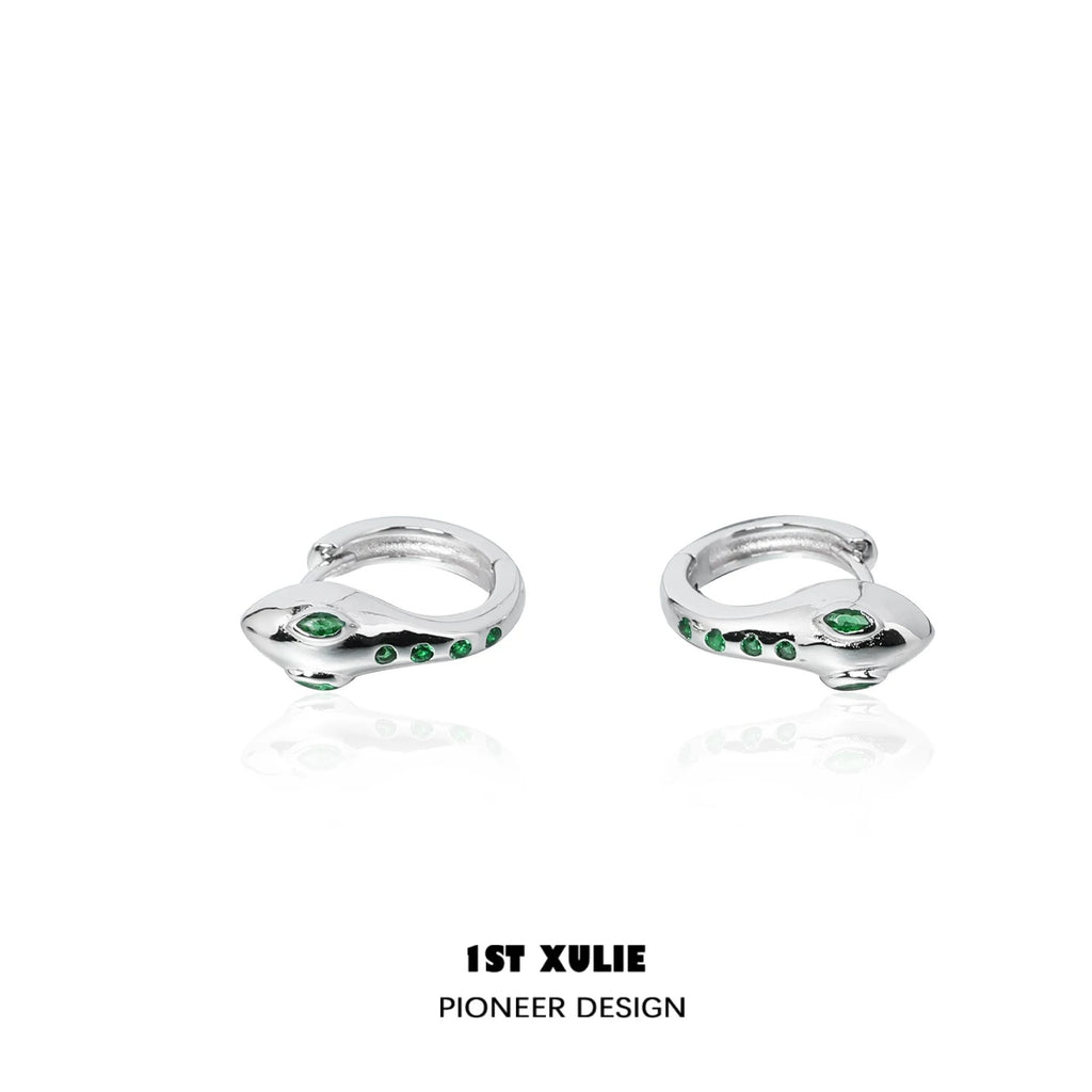 灵蛇 - Serpent Spirit - Snake Huggie Earrings