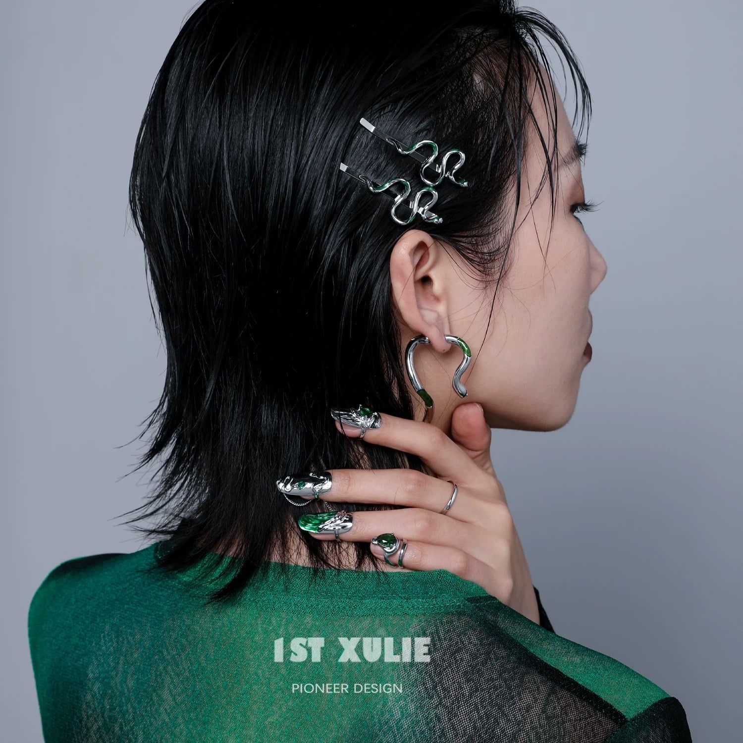 灵蛇 - Serpent Spirit - Hair Clip