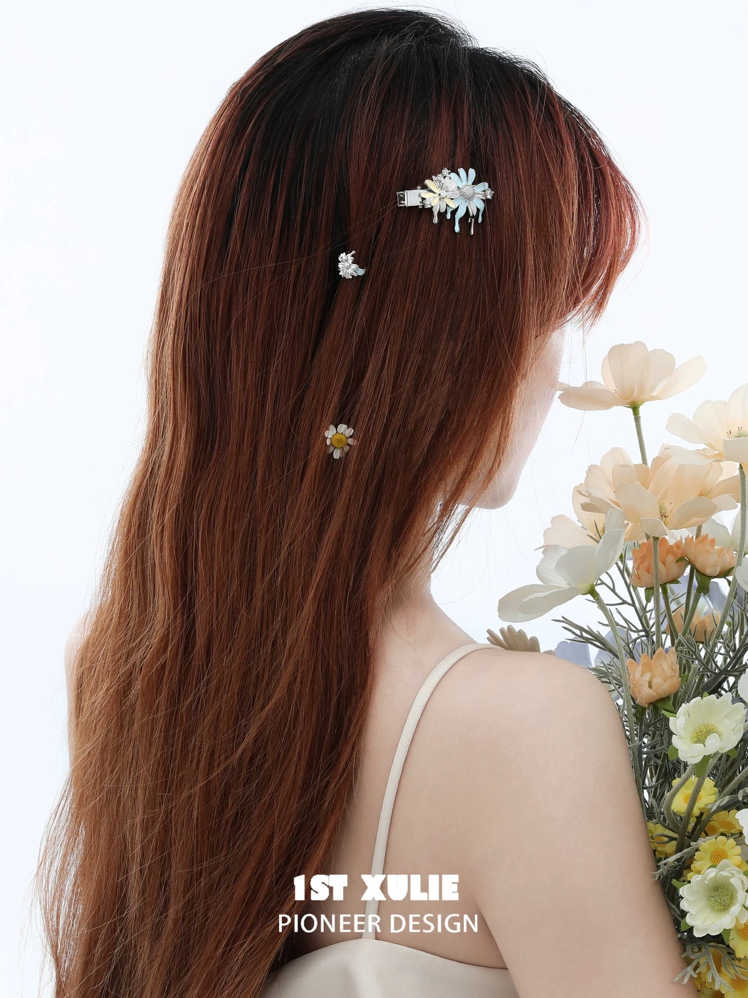 小雏菊 - Daisy Hair Clip & Mini Hair Holder