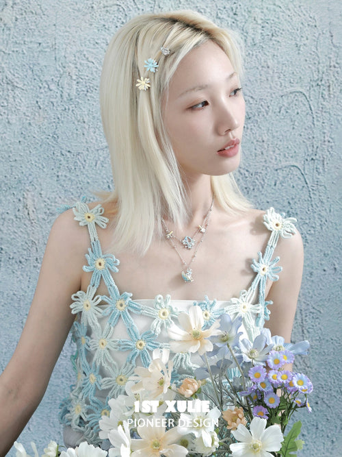 小雏菊 - Daisy Hair Clip & Mini Hair Holder