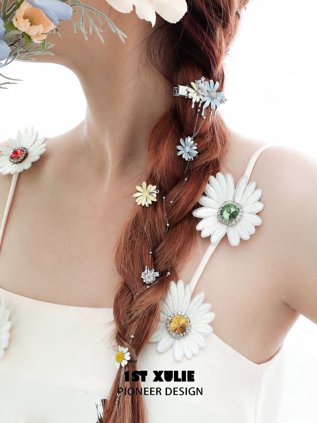 小雏菊 - Daisy Hair Clip & Mini Hair Holder