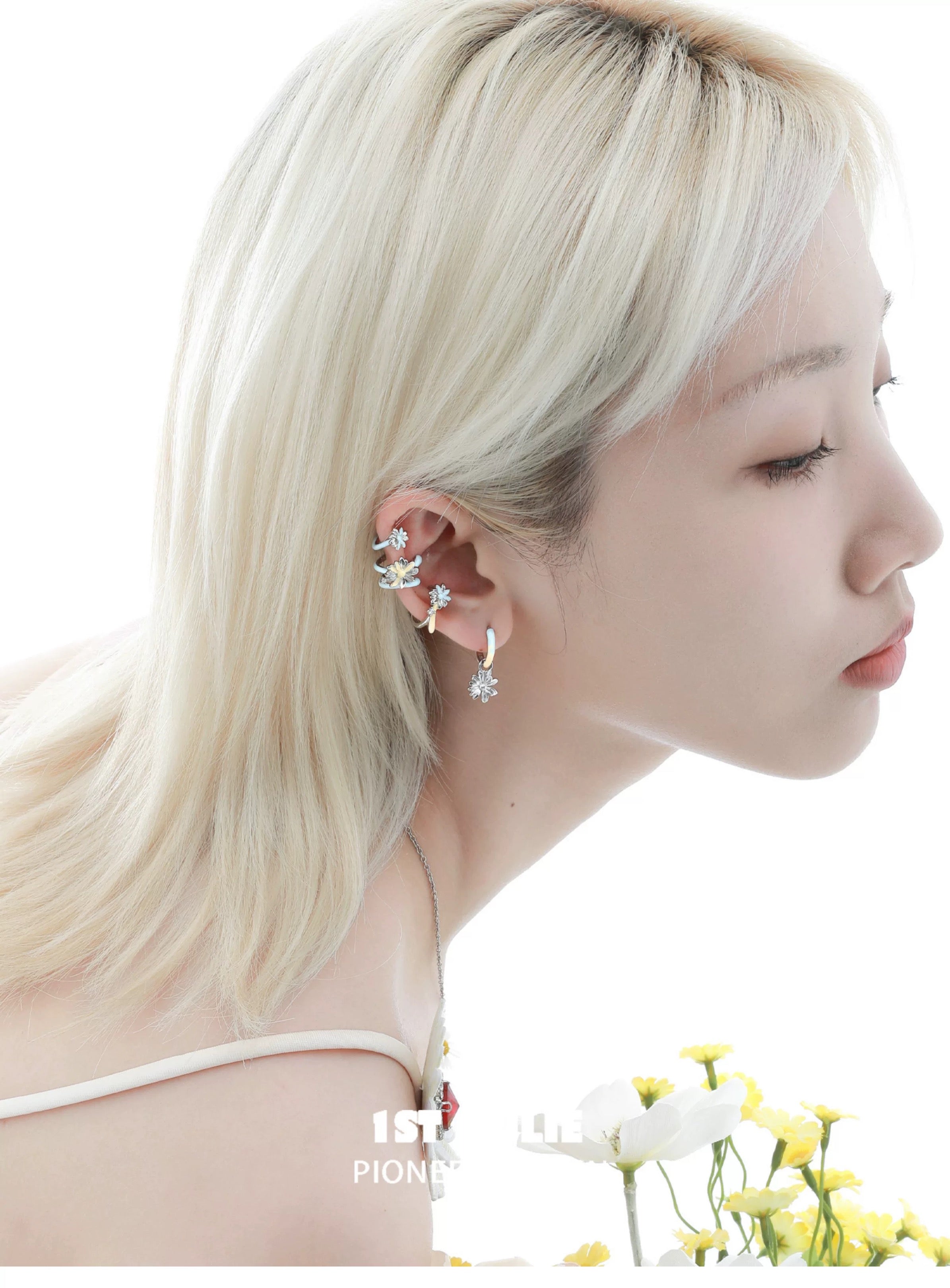 小雏菊 - Daisy Detachable Earrings & Earcuffs