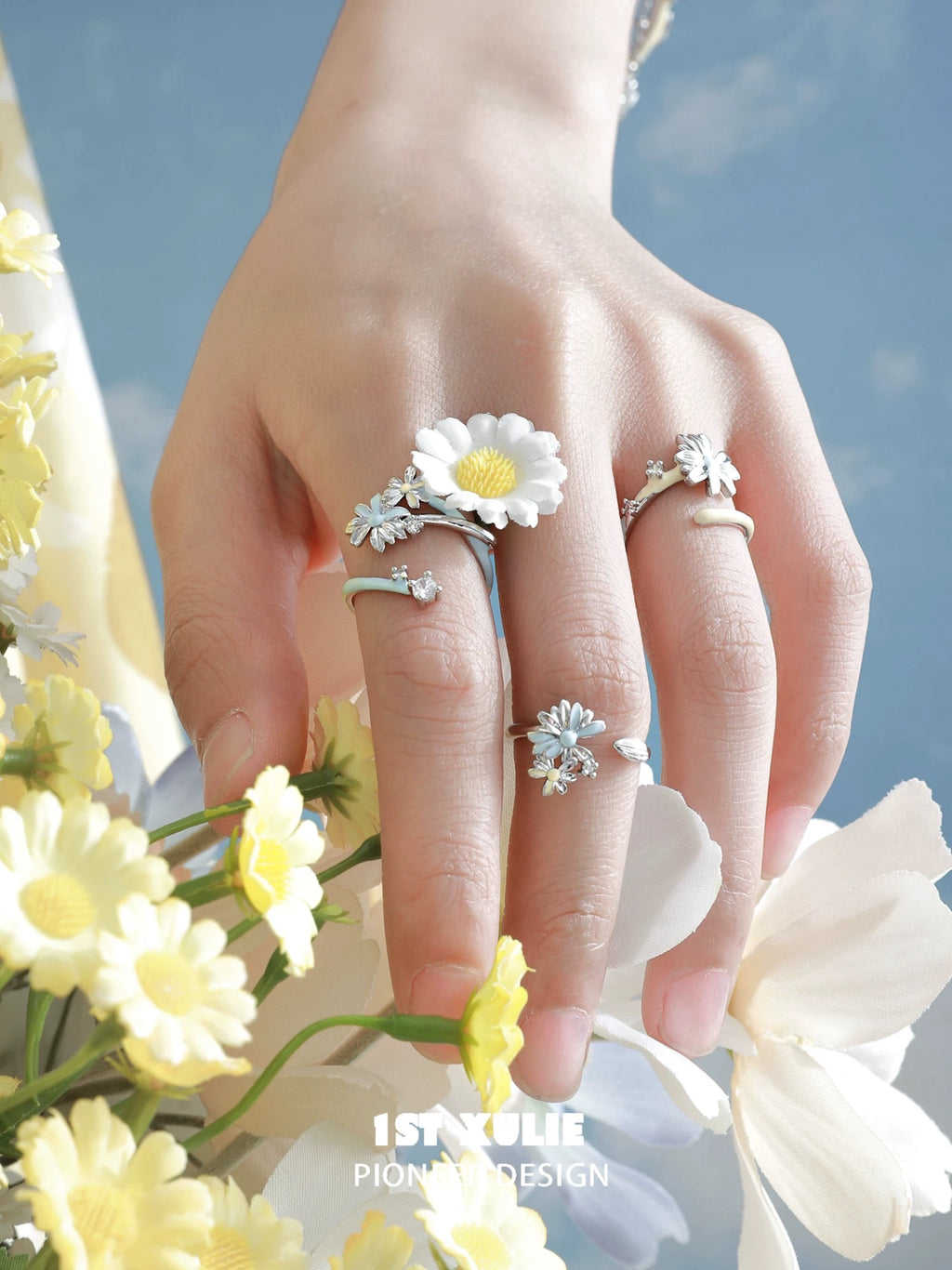 小雏菊 - Daisy Rings Set