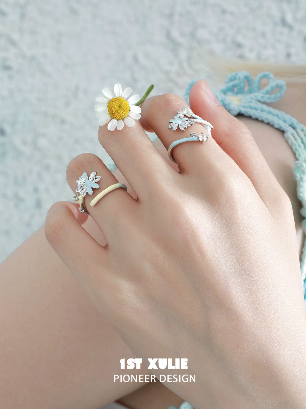 小雏菊 - Daisy Rings Set