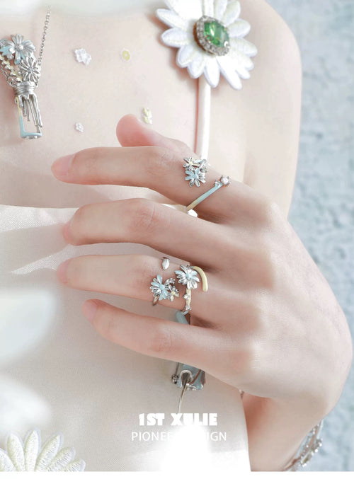 小雏菊 - Daisy Rings Set