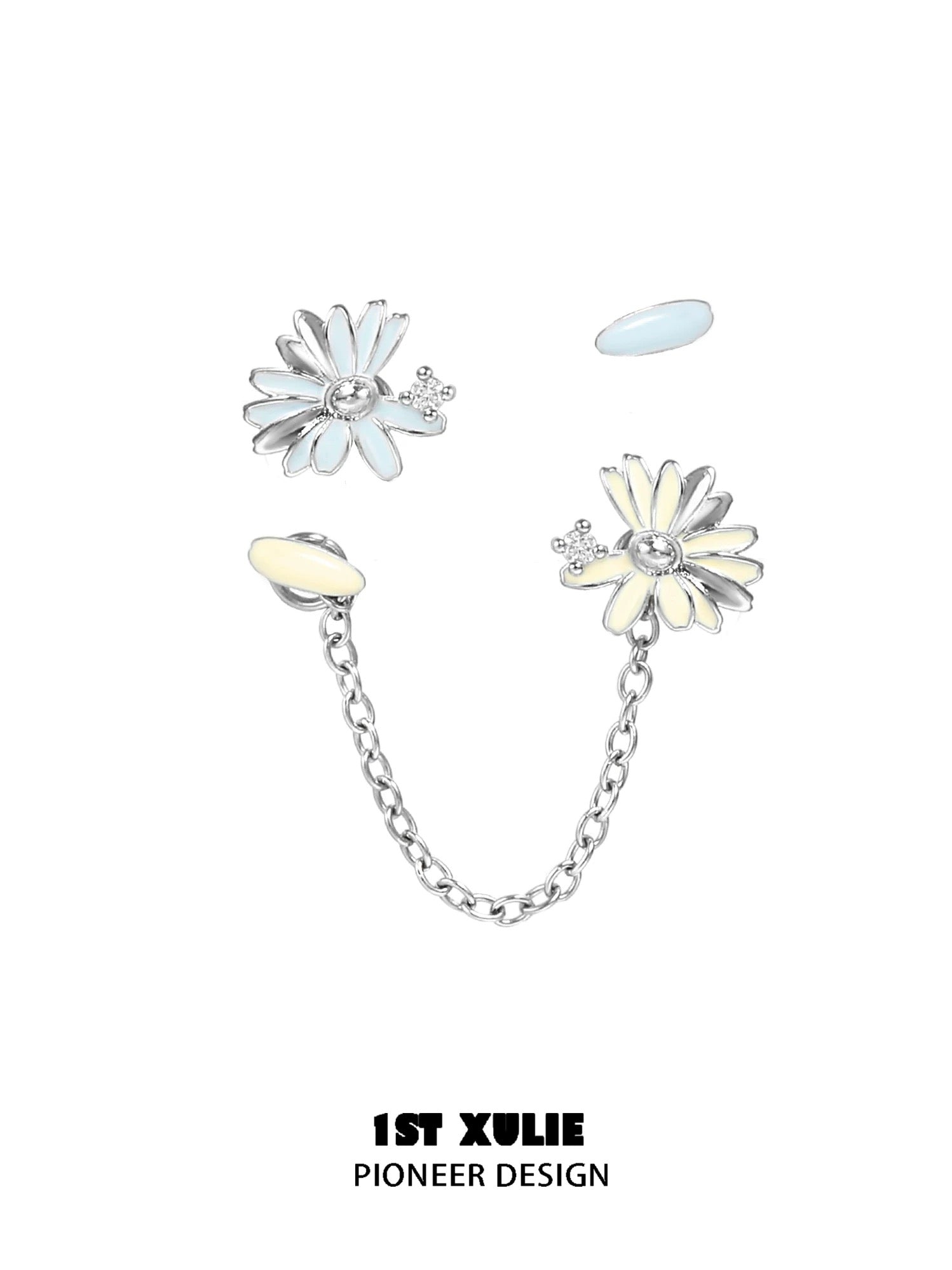 小雏菊 - Daisy Double Lobe Earrings