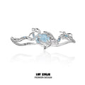 灵龙 - Spirit Dragon - Aquamarine Bracelet