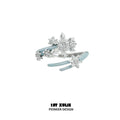 雪国之境 - The Snow Kingdom - Snowflakes Couple Ring