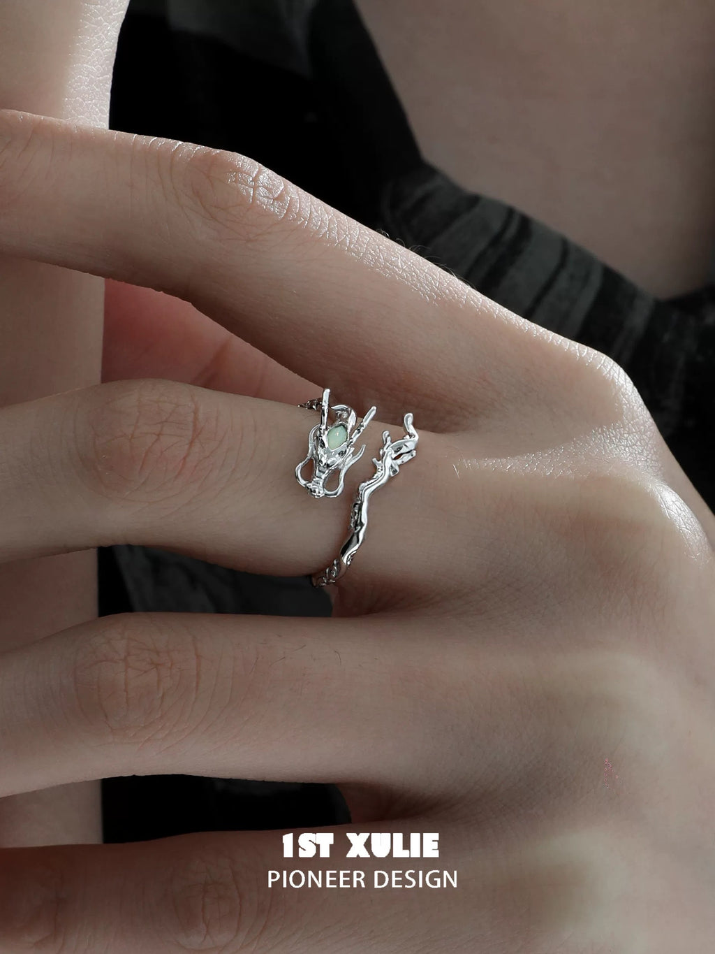 游龙 - Wandering Dragon - S925 Silver Dragon Ring
