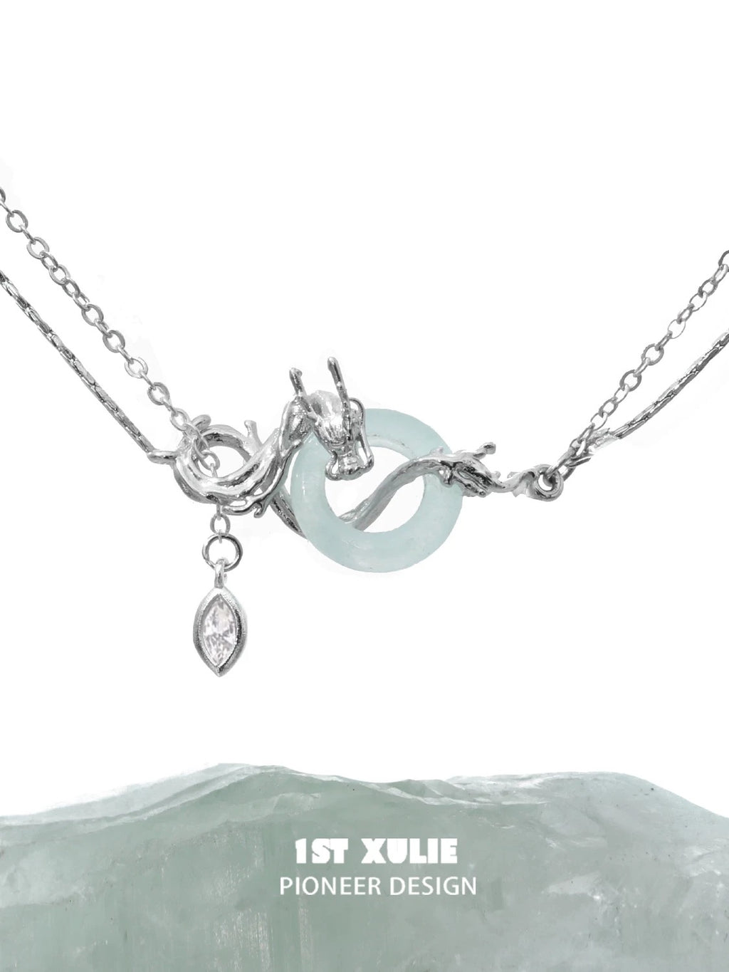 游龙 - Wandering Dragon - S925 Silver Necklace