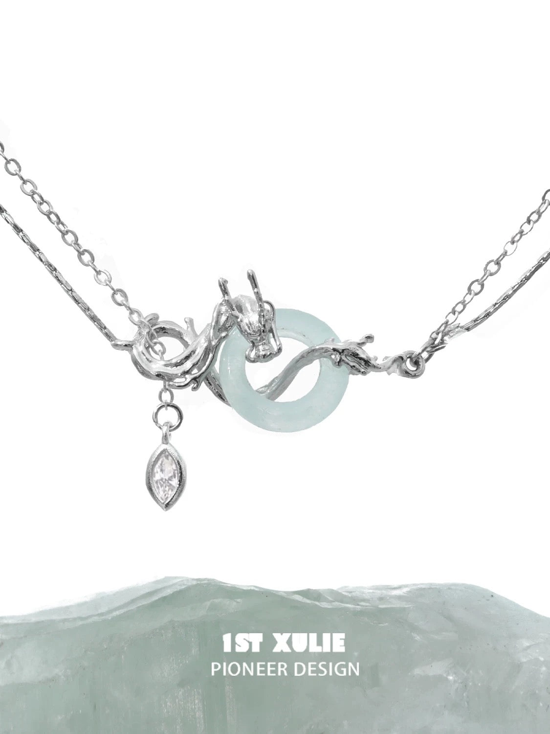 游龙 - Wandering Dragon - S925 Silver Necklace