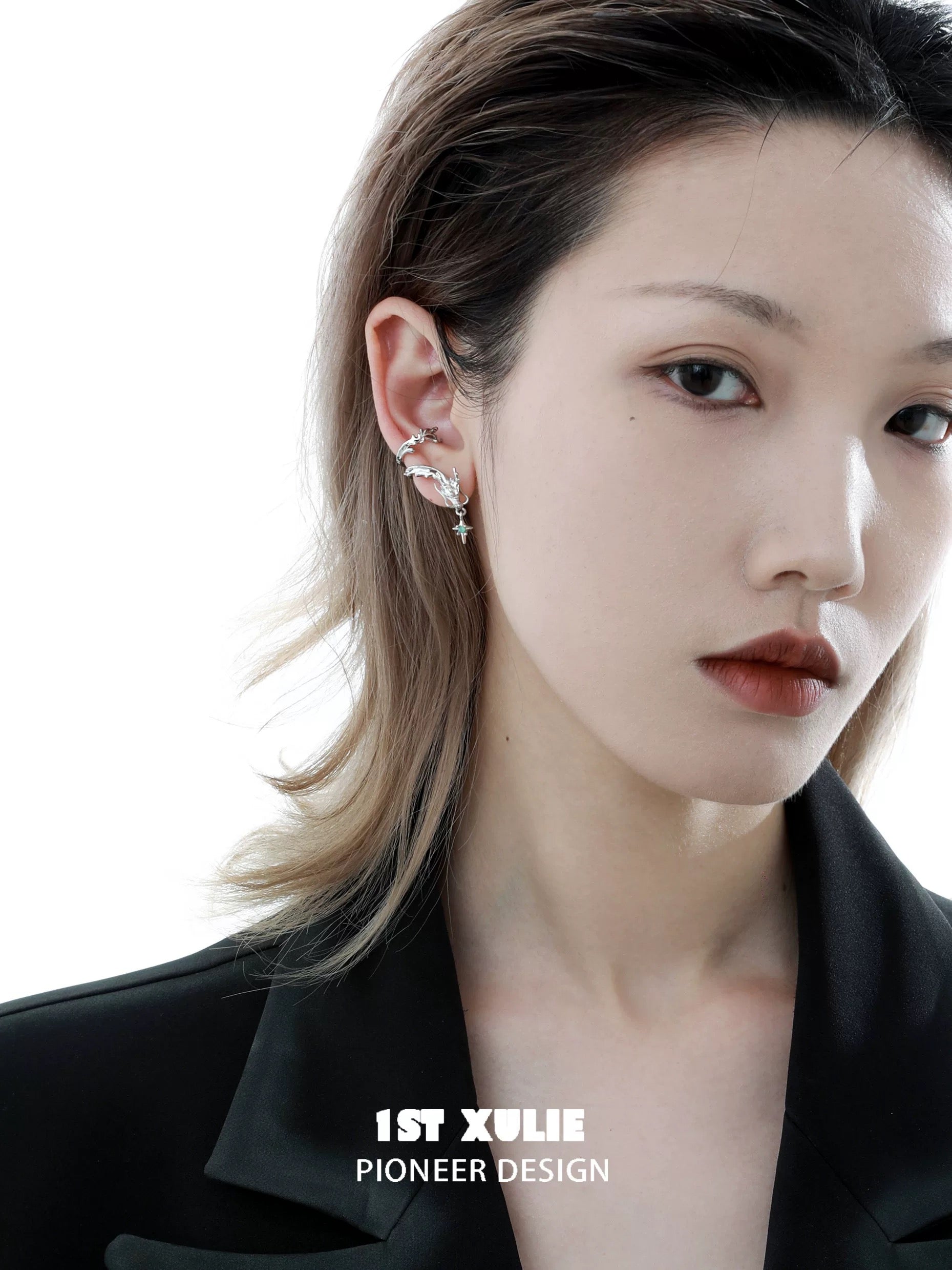 游龙 - Wandering Dragon - Ear Cuffs