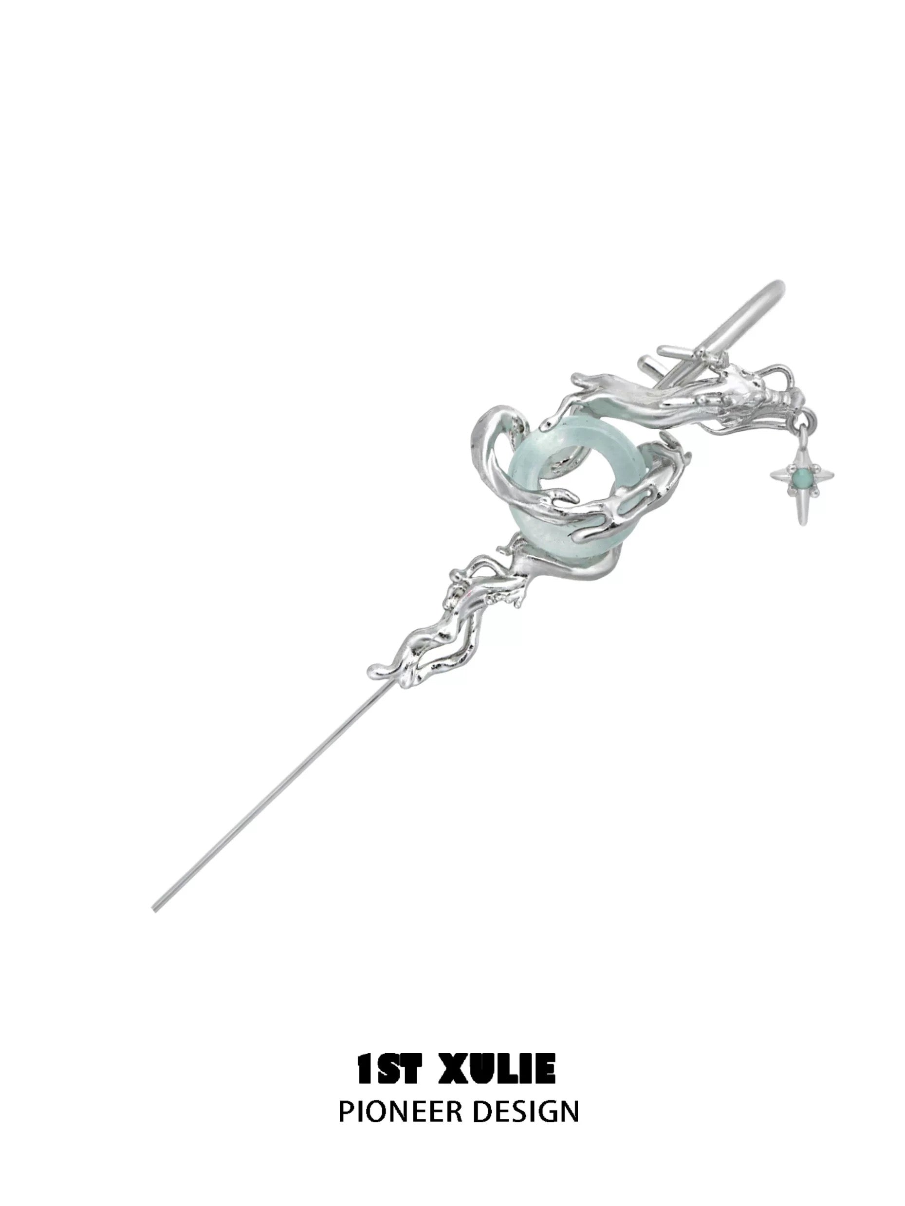 游龙 - Wandering Dragon - Needle Earring