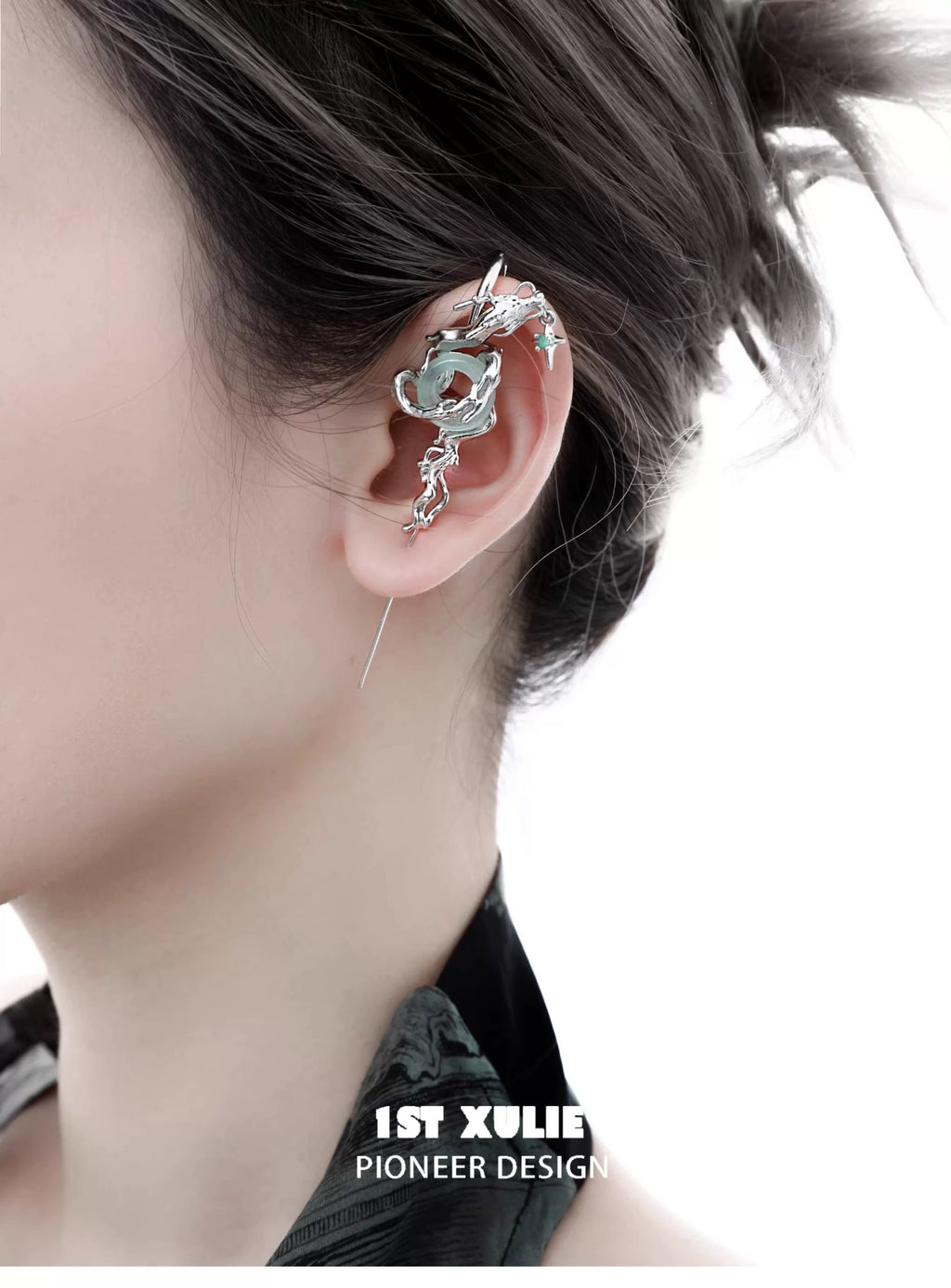 游龙 - Wandering Dragon - Needle Earring