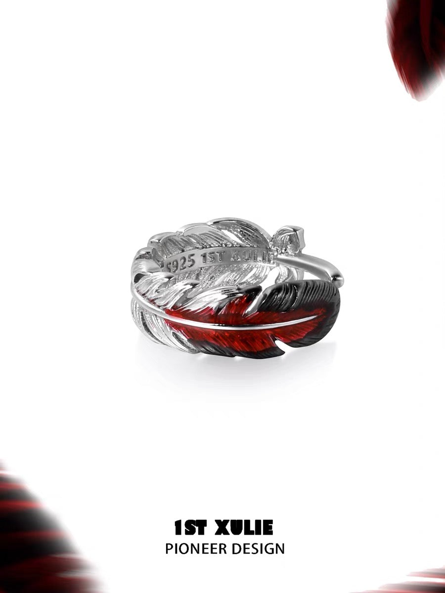 灵鹤浮生 - Spiritual Crane - S925 Silver Pinky Ring