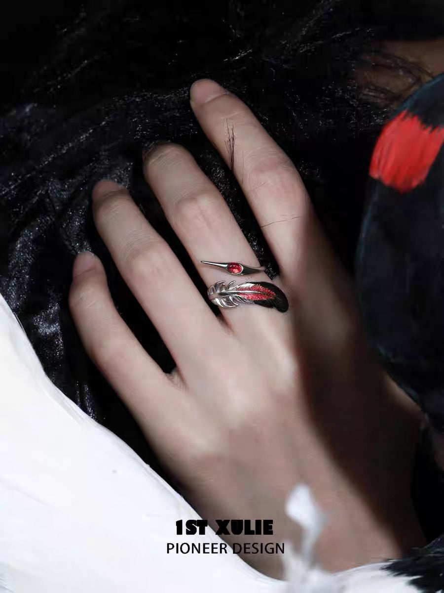 灵鹤浮生 - Spiritual Crane - S925 Silver Ring