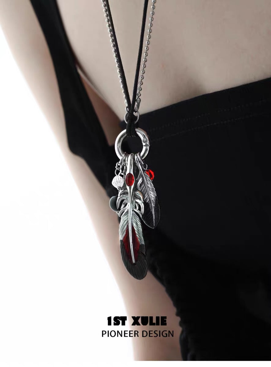灵鹤浮生 - Spiritual Crane - Neckace (can be used as keychain/bag charm)