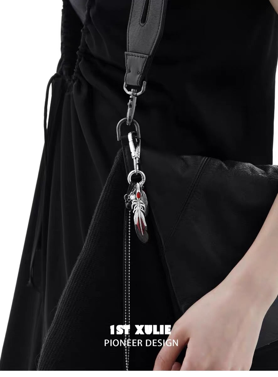 灵鹤浮生 - Spiritual Crane - Neckace (can be used as keychain/bag charm)