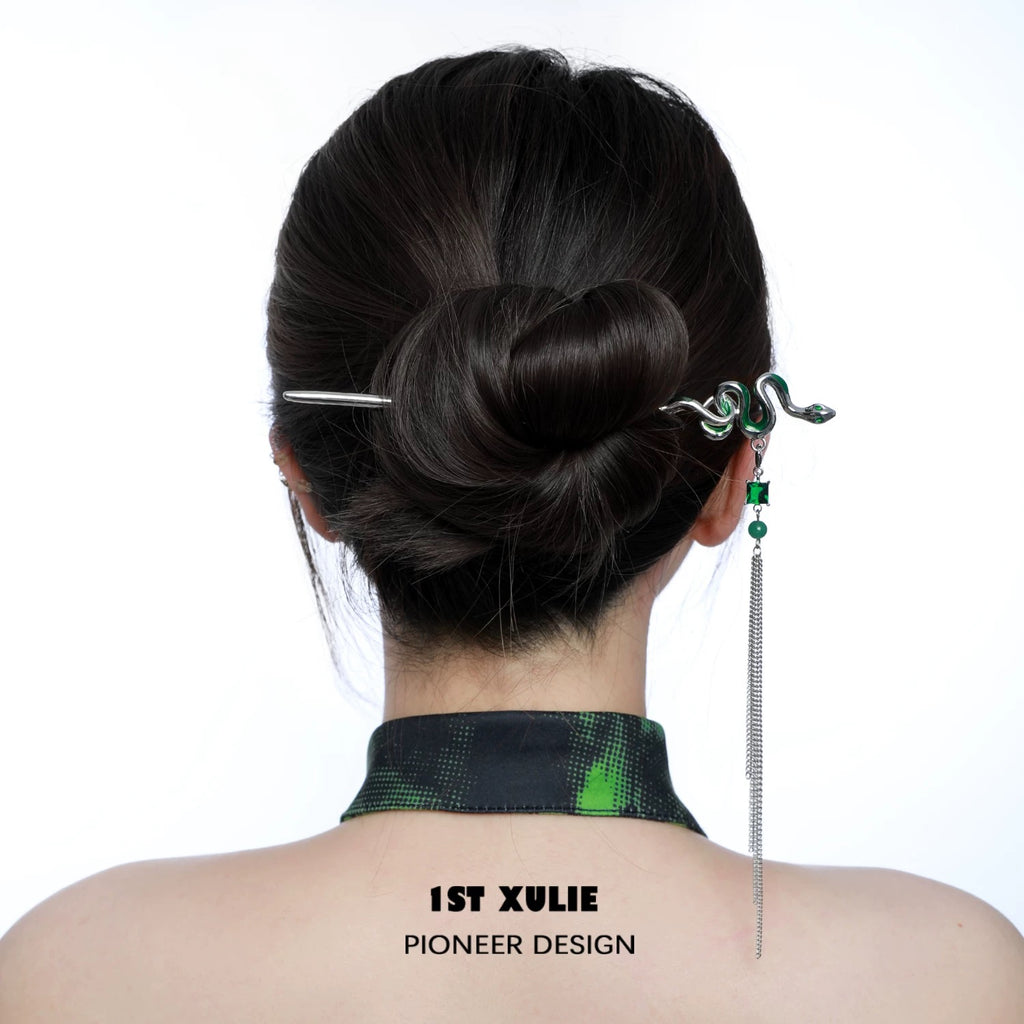 灵蛇 - Serpent Spirit - Hairpin Set with Detachable Tassel