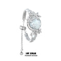 雪国之境 - The Snow Kingdom - Snowflake Crystal Globe Bracelet