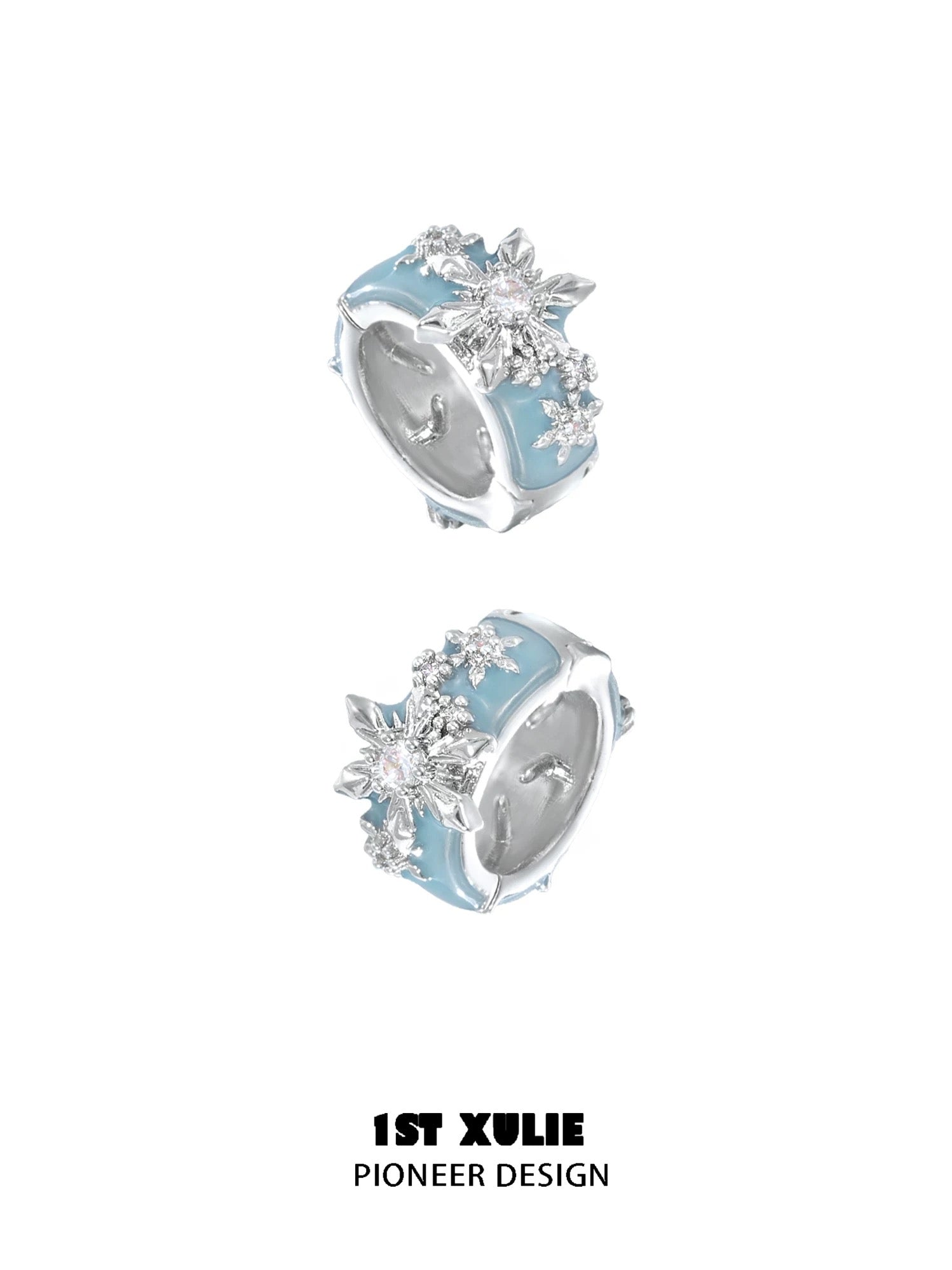 雪国之境 - The Snow Kingdom - Snowflakes Mini Hair Holder