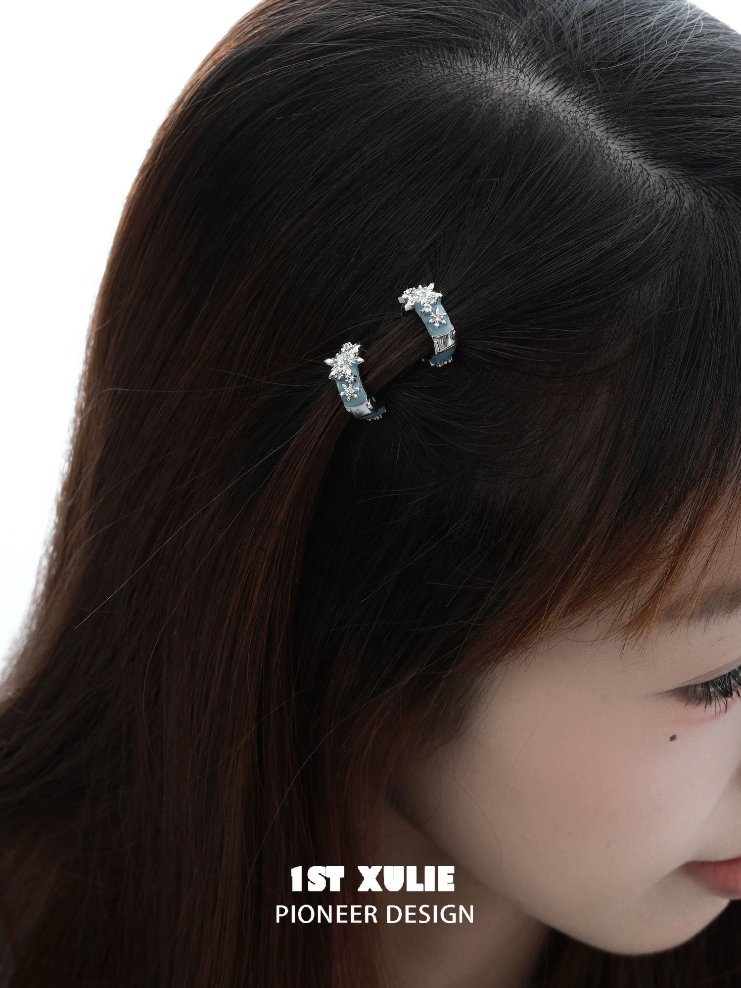 雪国之境 - The Snow Kingdom - Snowflakes Mini Hair Holder