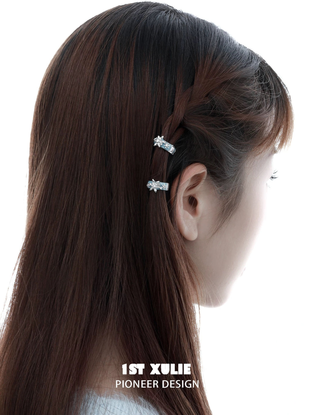 雪国之境 - The Snow Kingdom - Snowflakes Mini Hair Holder