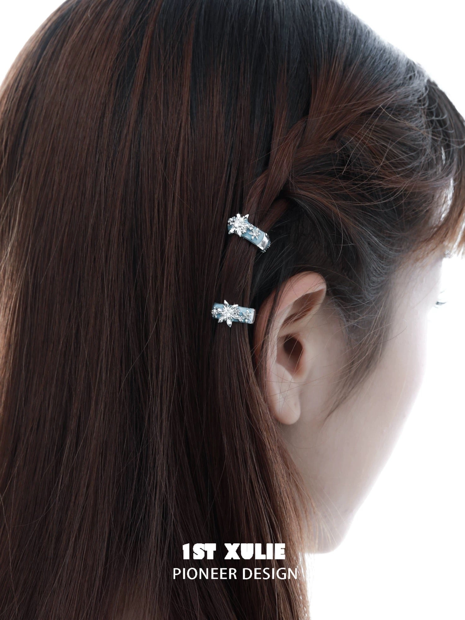 雪国之境 - The Snow Kingdom - Snowflakes Mini Hair Holder